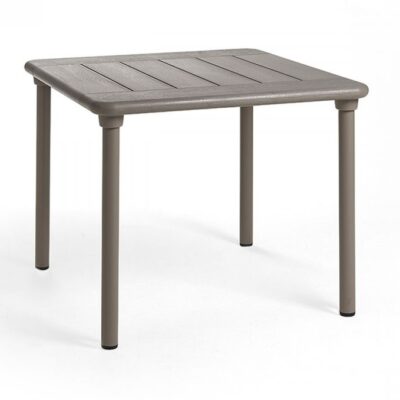 Nardi Outdoor Maestrale 90 Outdoor Dining Table, Square, Recyclable Resin-65349