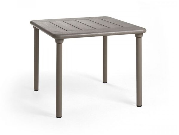 Nardi Outdoor Maestrale 90 Outdoor Dining Table, Square, Recyclable Resin-65349