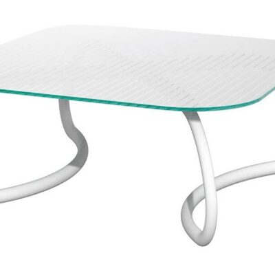 Nardi Outdoor Loto Relax 95 Table, Square, Glass-65376