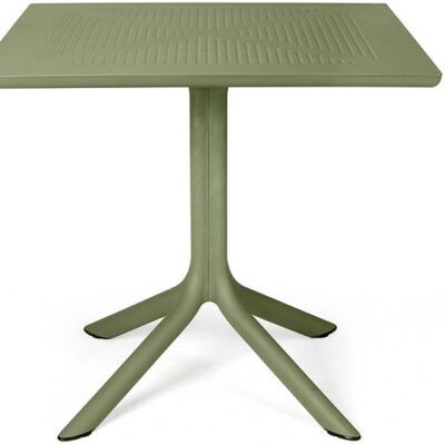 Nardi Outdoor Clip Table, Square, Recyclable Resin-0