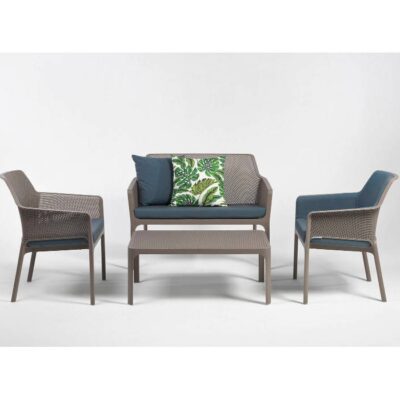 Nardi Outdoor Net Bench Sofa without Bench Cushion