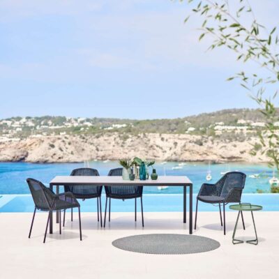 Cane-line Pure Dining Table with Ceramic Top