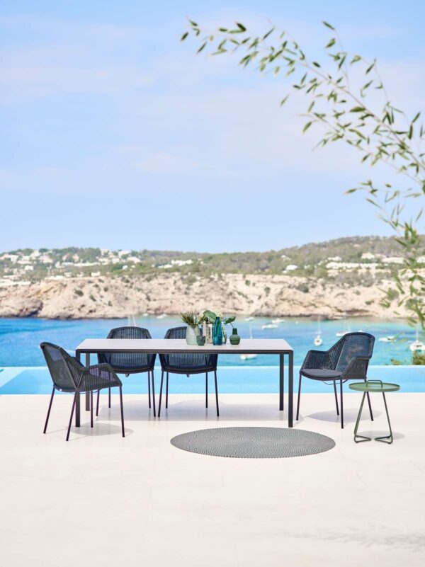 Cane-line Pure Dining Table with Ceramic Top