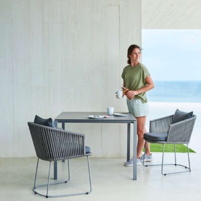 Cane-line Pure Dining Table with Ceramic Top