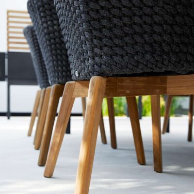 Cane-line Peacock Chair Soft Rope with Teak Legs