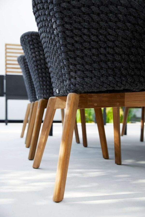 Cane-line Peacock Chair Soft Rope with Teak Legs