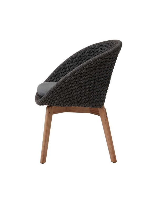 Cane-line Peacock Chair Soft Rope with Teak Legs