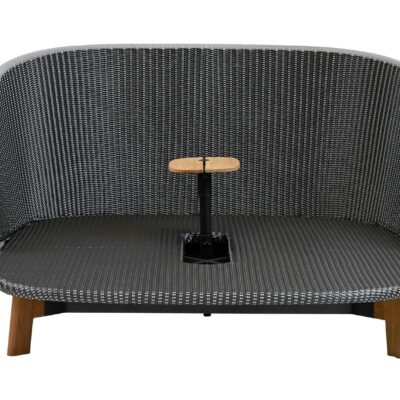 Cane-line Peacock Day Bed with Teak Legs inc Table