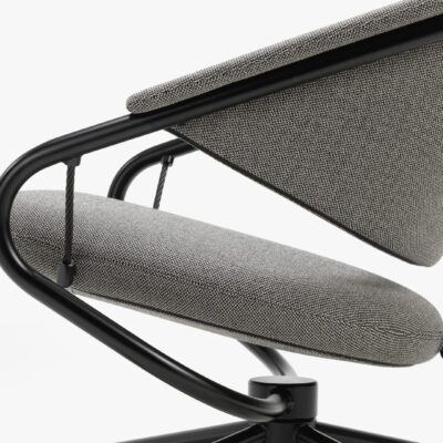 Vitra Citizen Highback Chair, Fabric Upholstery-66562