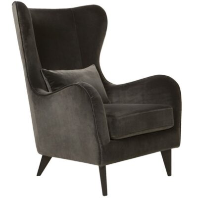 SITS Greta Armchair Upholstered in Fabric, Leather