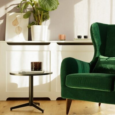 SITS Greta Armchair Upholstered in Fabric, Leather