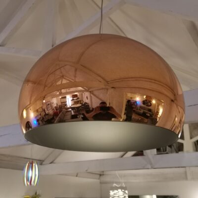 Kartell F/ly Ceiling Light 52cm in Gold - Ex Display