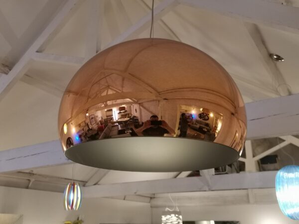 Kartell F/ly Ceiling Light 52cm in Gold - Ex Display