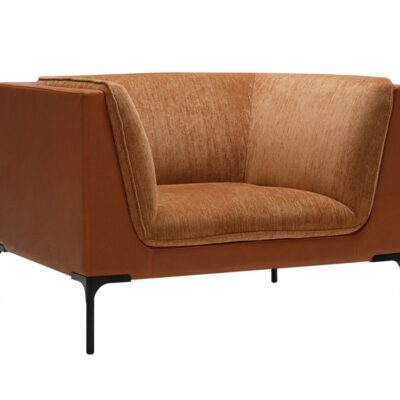 SITS Frej Modular Sofa with Footstool, Fabric, Leather-68400