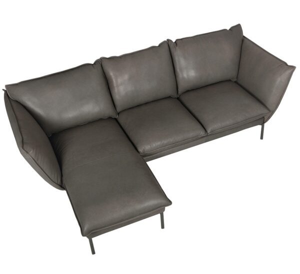 SITS Hugo Modular Sofa with Armchair, Footstool, Fabric, Leather-68424