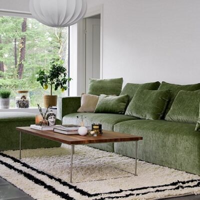 SITS Liam Modular Sofa with Footstool, Fabric Upholstery-68479