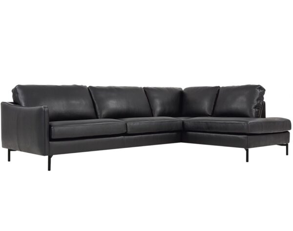 SITS Luca Modular Sofa with Footstool, Fabric, Leather Upholstery-0