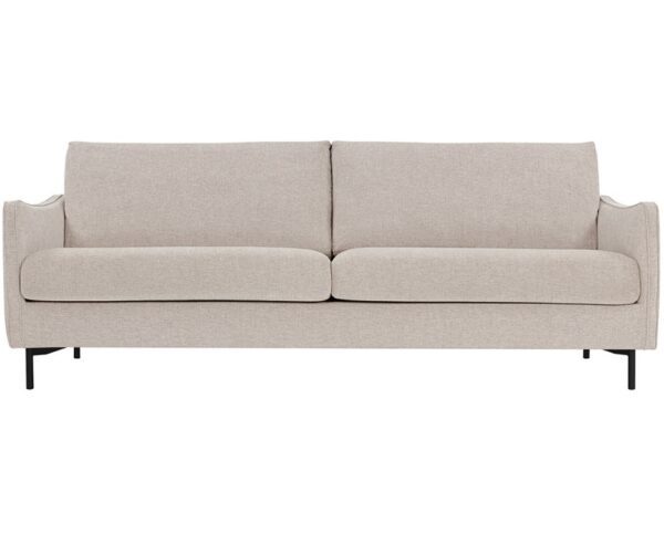 SITS Luca Modular Sofa with Footstool, Fabric, Leather Upholstery-68491