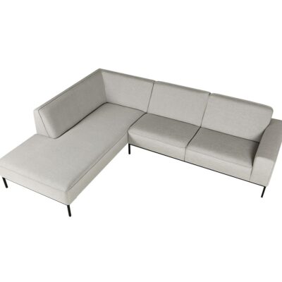 SITS Ville Modular Sofa, Fabric Upholstery, Metal Legs-68644