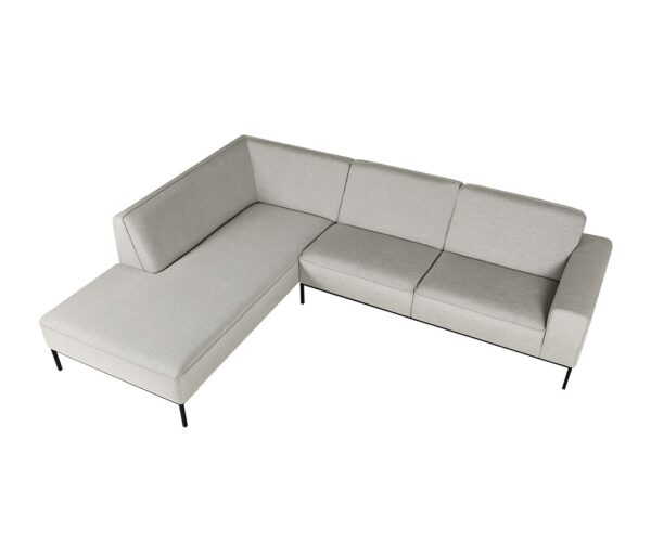 SITS Ville Modular Sofa, Fabric Upholstery, Metal Legs-68644