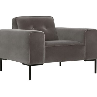 SITS Ville Modular Sofa, Fabric Upholstery, Metal Legs-68637