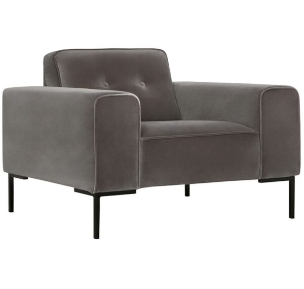 SITS Ville Modular Sofa, Fabric Upholstery, Metal Legs-68637