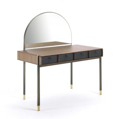 Porada Eley Vanity Makeup Dressing Table with Mirror