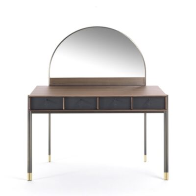 Porada Eley Vanity Makeup Dressing Table with Mirror