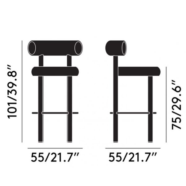 Tom Dixon Fat Stool 75