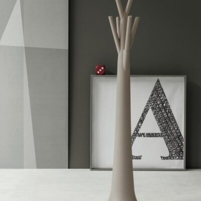 Bonaldo Tree Modern Coat Hanger Stand in Grey