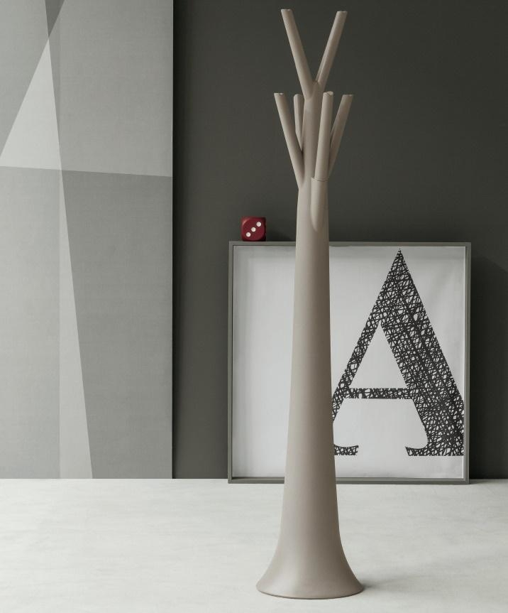 Bonaldo Tree Modern Coat Hanger Stand in Grey