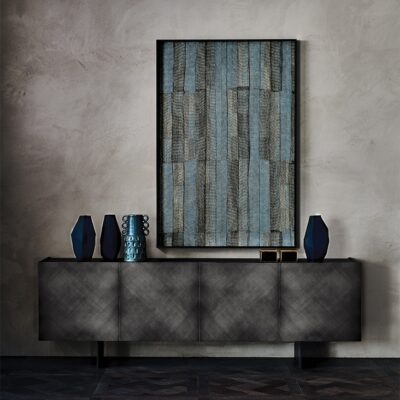 Cattelan Italia Arizona Sideboard, 2 or 3 or 4 door, Brushed Bronze or Brushed Grey