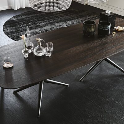 Cattelan Italia ATLANTIS Wood Dining Table, rectangular, shaped, irregular-70465