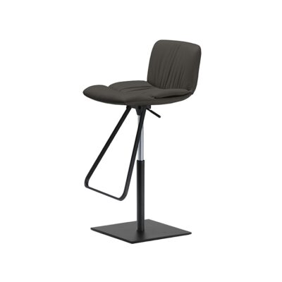 Cattelan Italia Axel Swiveling, adjustable height Stool, fabric, synthetic nubuck, synthetic leather, soft leather-71573