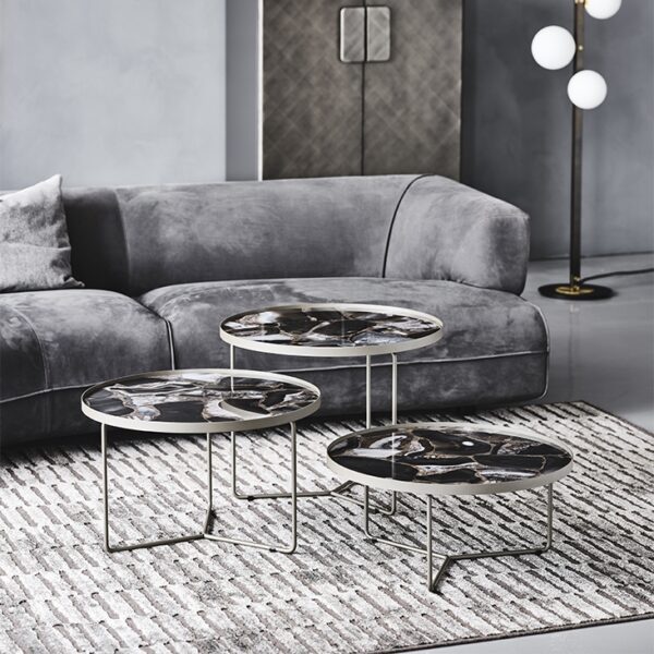 Cattelan Italia Billy Keramik Coffee Table, Round-70328