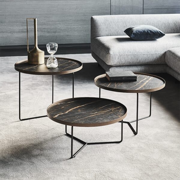 Cattelan Italia Billy Keramik Coffee Table, Round-70330