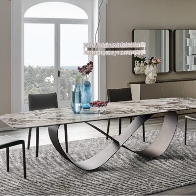 Cattelan Italia Butterfly Keramik Dining Table, rectangular, shaped-70486