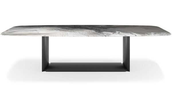 Cattelan Italia Dragon Crystalart Dining Table, rectangular, shaped-70499