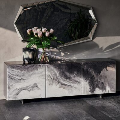 Cattelan Italia Focus Crystalart Sideboard, 2 or 3 doors-0