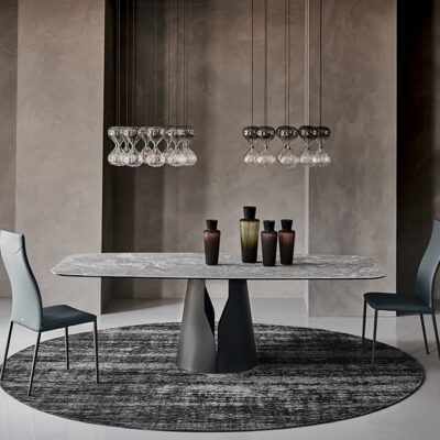 Cattelan Italia Giano Keramik Dining Table, round, rectangular, shaped-0