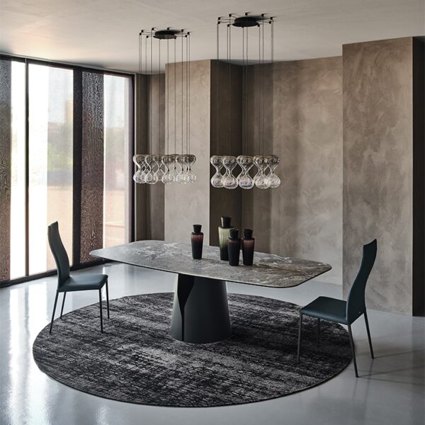 Cattelan Italia Giano Keramik Dining Table, round, rectangular, shaped-70599