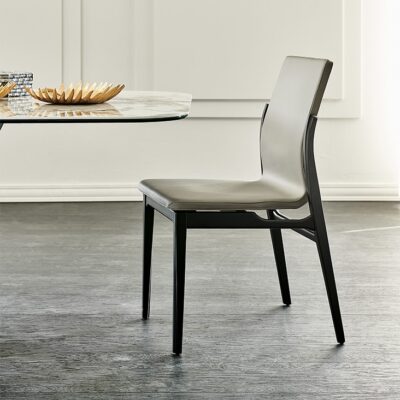 Cattelan Italia Ginevra Dining Chair, fabric, synthetic nubuck, micro nubuck, synthetic leather, soft leather-71400