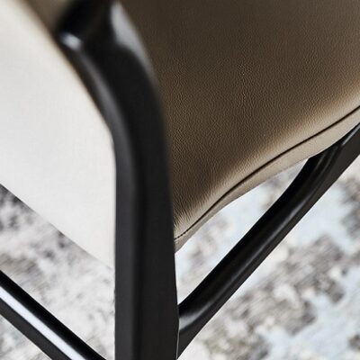 Cattelan Italia Ginevra Dining Chair, fabric, synthetic nubuck, micro nubuck, synthetic leather, soft leather-71402