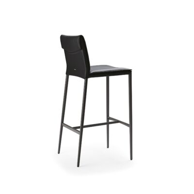 Cattelan Italia Isabel ML Stool, fabric, synthetic nubuck, micro nubuck, synthetic leather, soft leather-71577