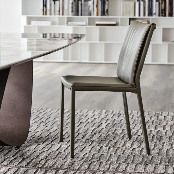 Cattelan Italia Italia Dining Chair, fabric, synthetic nubuck, micro nubuck, synthetic leather, soft leather-71413