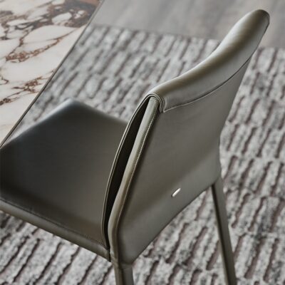 Cattelan Italia Italia Dining Chair, fabric, synthetic nubuck, micro nubuck, synthetic leather, soft leather-71414