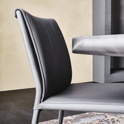 Cattelan Italia Italia Dining Chair, fabric, synthetic nubuck, micro nubuck, synthetic leather, soft leather-71418