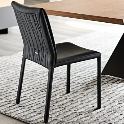 Cattelan Italia Italia Couture Dining Chair, fabric, synthetic nubuck, micro nubuck, synthetic leather, soft leather-71428