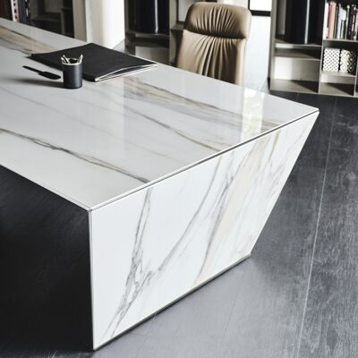 Cattelan Italia Nasdaq Keramik Desk, titanium, bronze or graphite-71305