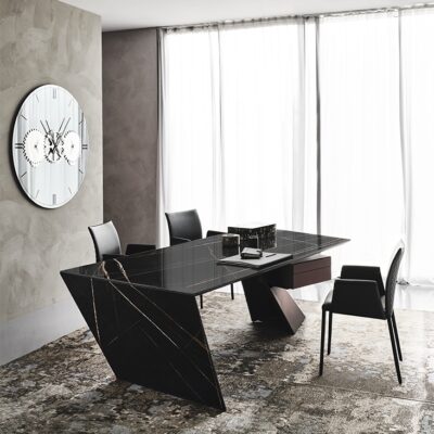 Cattelan Italia Nasdaq Keramik Desk, titanium, bronze or graphite-71311